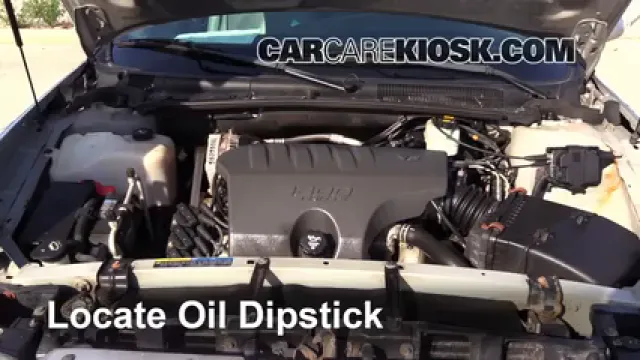 2004 Buick LeSabre Custom 3.8L V6 Aceite Controlar nivel de aceite